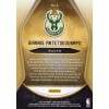 Panini Certified 2019-2020 Gold Team Giannis Antetokounmpo (Milwaukee Bucks)